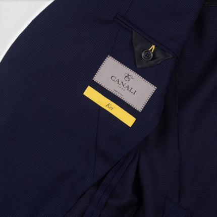 Navy Blue Wool Unlined Blazer UK 40
