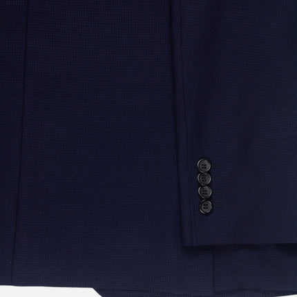 Navy Blue Wool Unlined Blazer UK 40