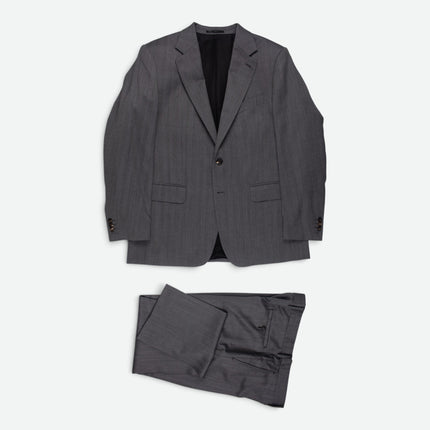 'Garbet' Grey Wool Tailored Fit 2 Piece Suit UK 44/42
