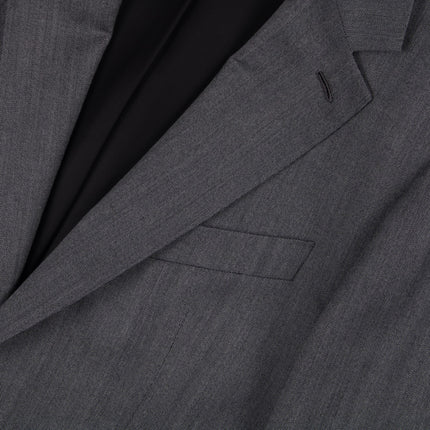 'Garbet' Grey Wool Tailored Fit 2 Piece Suit UK 44/42