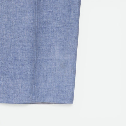 Light Blue Linen Tailored Fit 3 Piece Suit UK 38/32