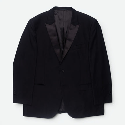 Black Super 100s Wool Classic Fit Dinner Suit UK 50/44
