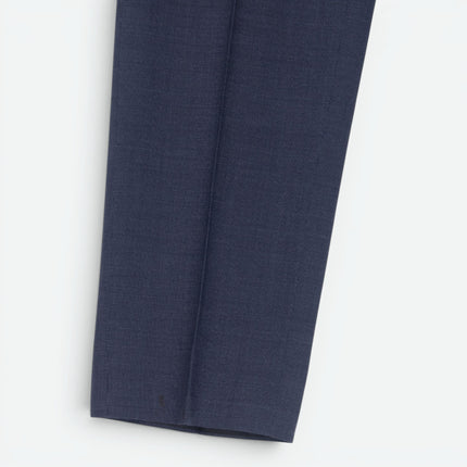 'Huge/Genius' Dark Blue Super 120s Wool Slim Fit 2 Piece Suit UK 36/28