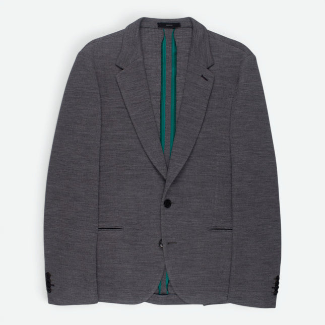Soho '1599' Grey Wool Unlined Tailored Fit Blazer UK 40