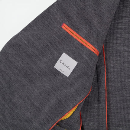 Soho '1599' Grey Wool Unlined Tailored Fit Blazer UK 40