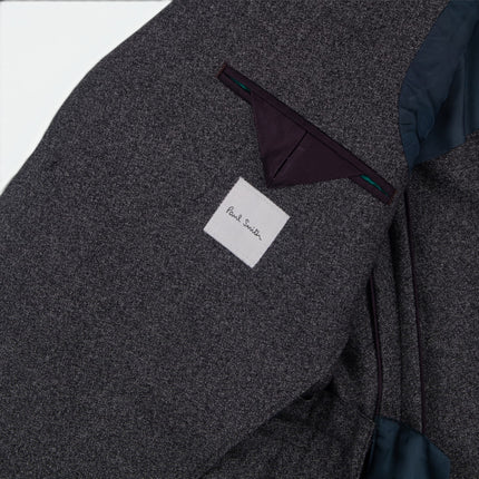 Dark Grey Loro Piana 'Dream Tweed' Wool Tailored Fit 2 Piece Suit UK 38/32