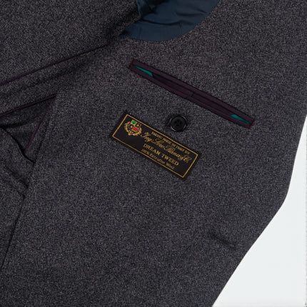 Dark Grey Loro Piana 'Dream Tweed' Wool Tailored Fit 2 Piece Suit UK 38/32