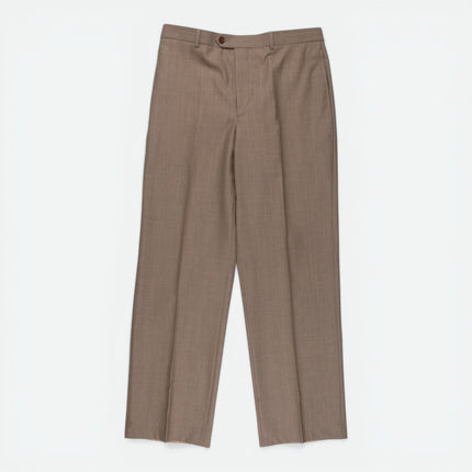 '9551 Priority' Beige Wool Tailored Fit 2 Piece Suit UK 40/32