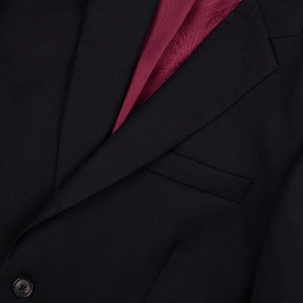 Soho '1457' Black Wool Mohair Blend Tailored Fit Blazer UK 38