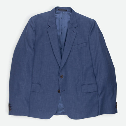 Soho '1457' Blue Wool Tailored Fit 2 Piece Suit UK 46/40
