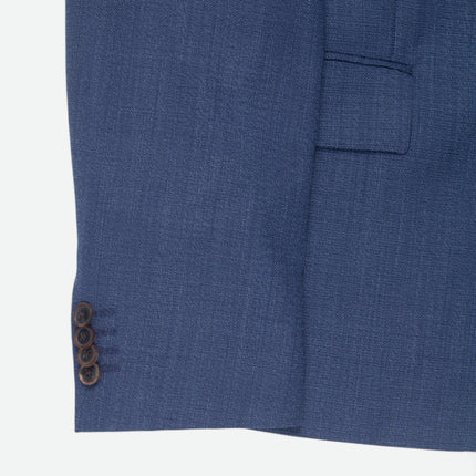 Soho '1457' Blue Wool Tailored Fit 2 Piece Suit UK 46/40