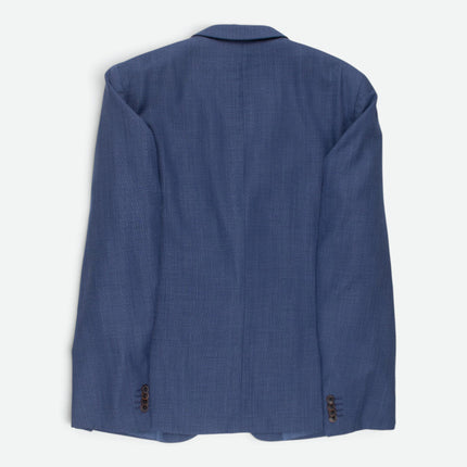 Soho '1457' Blue Wool Tailored Fit 2 Piece Suit UK 46/40