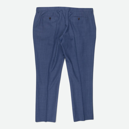Soho '1457' Blue Wool Tailored Fit 2 Piece Suit UK 46/40
