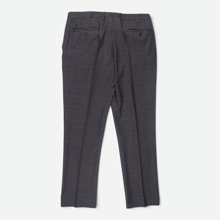 Soho '1439' Grey Prince of Wales Check Wool Tailored Fit 2 Piece Suit UK 42/36
