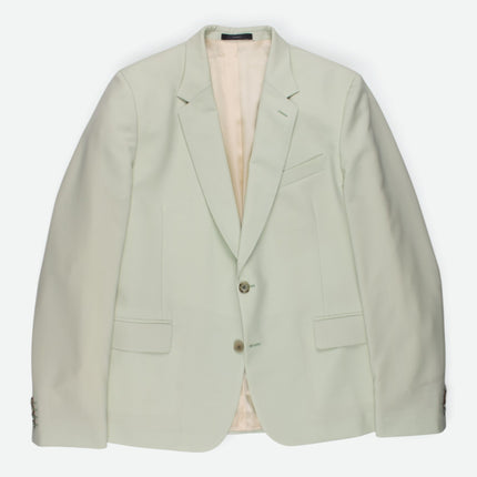 Soho '1439' Light Green Wool Mohair Blend Tailored Fit 2 Piece Suit UK 46/40