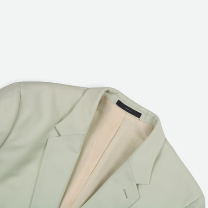 Soho '1439' Light Green Wool Mohair Blend Tailored Fit 2 Piece Suit UK 46/40