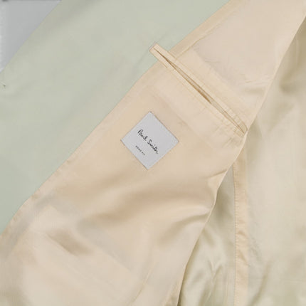 Soho '1439' Light Green Wool Mohair Blend Tailored Fit 2 Piece Suit UK 46/40