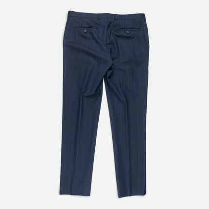 Soho '1439' Blue Check Wool Tailored Fit 2 Piece Suit UK 42/34
