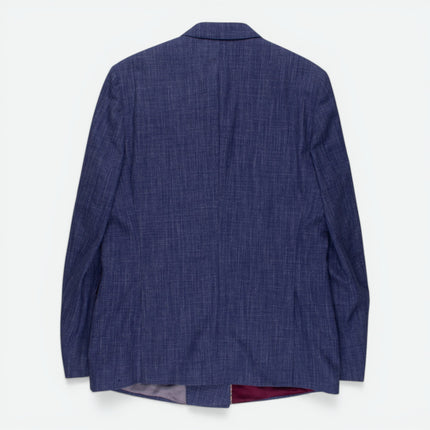The Byard '1293' Blue Wool Tailored Fit 2 Piece Suit UK 40/34