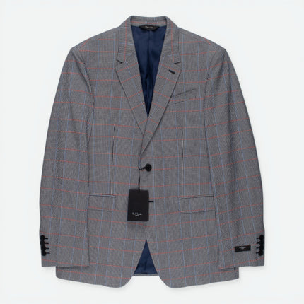 The Byard '1355' Grey Cotton Tailored Fit Blazer UK 38