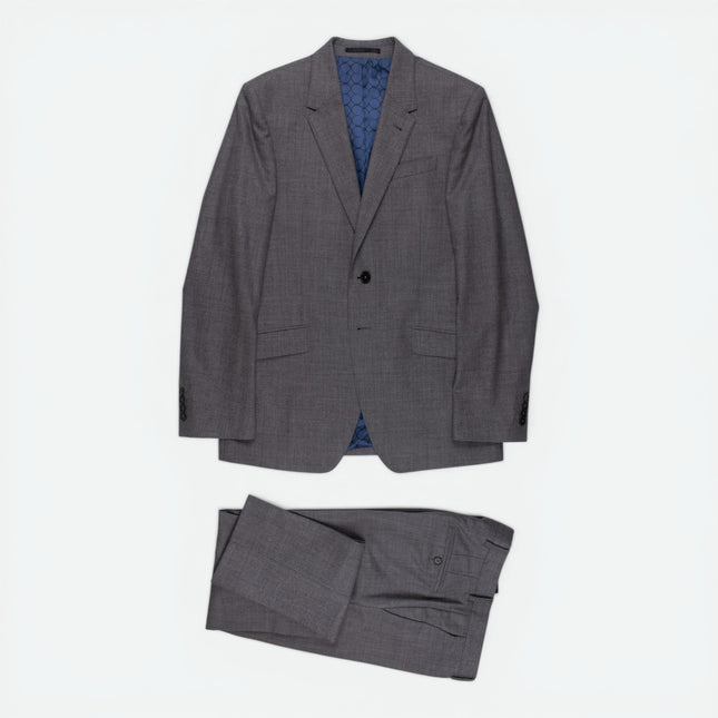 The Westbourne '1266' Grey Wool Tailored Fit 2 Piece Suit UK 38/32
