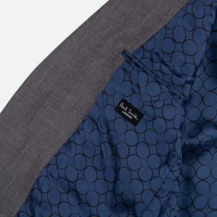 The Westbourne '1266' Grey Wool Tailored Fit 2 Piece Suit UK 38/32