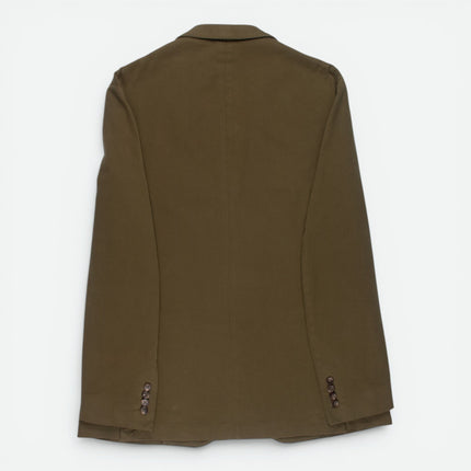 Green Cotton Tailored Fit Blazer UK 42