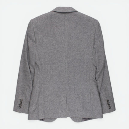 'Barnaby' Grey Wool Blend Modern Fit Blazer UK 36