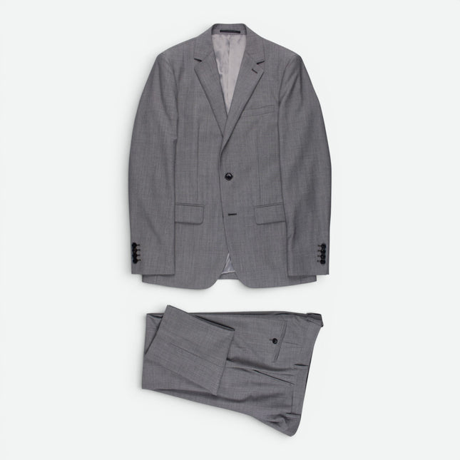 'Garth' Grey Wool Blend 2 Piece Suit UK 36/32