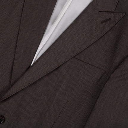 Dark Grey Wool Modern Fit 2 Piece Suit UK 36/30