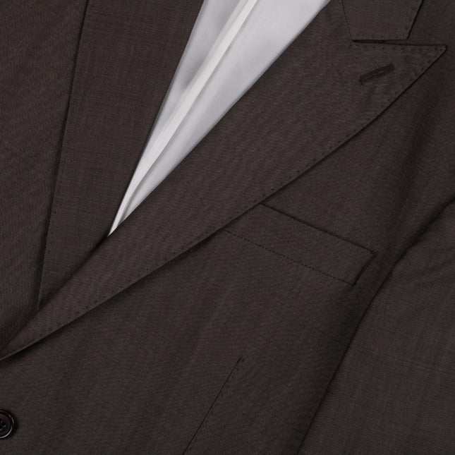 Dark Grey Wool Modern Fit 2 Piece Suit UK 36/30