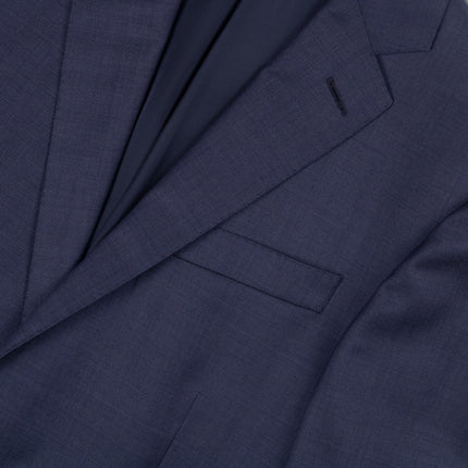 Hyde Dark Blue Wool Classic Fit 2 Piece Suit UK 38/34