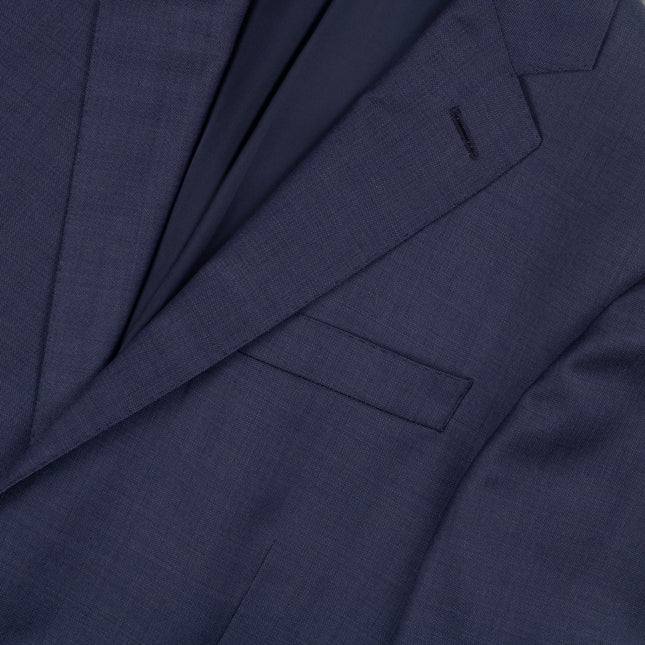 Hyde Dark Blue Wool Classic Fit 2 Piece Suit UK 38/34