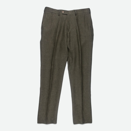 'Havana Patch' Green Linen Slim Fit 2 Piece Suit UK 36/30