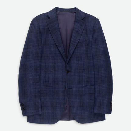 'Sienna' Navy Blue Wool Regular Fit 2 Piece Suit UK 38/32